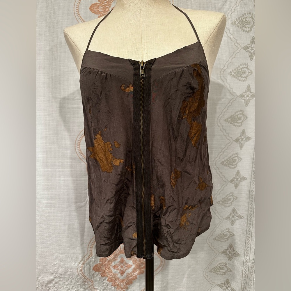 Silence + Noise Silk Tank